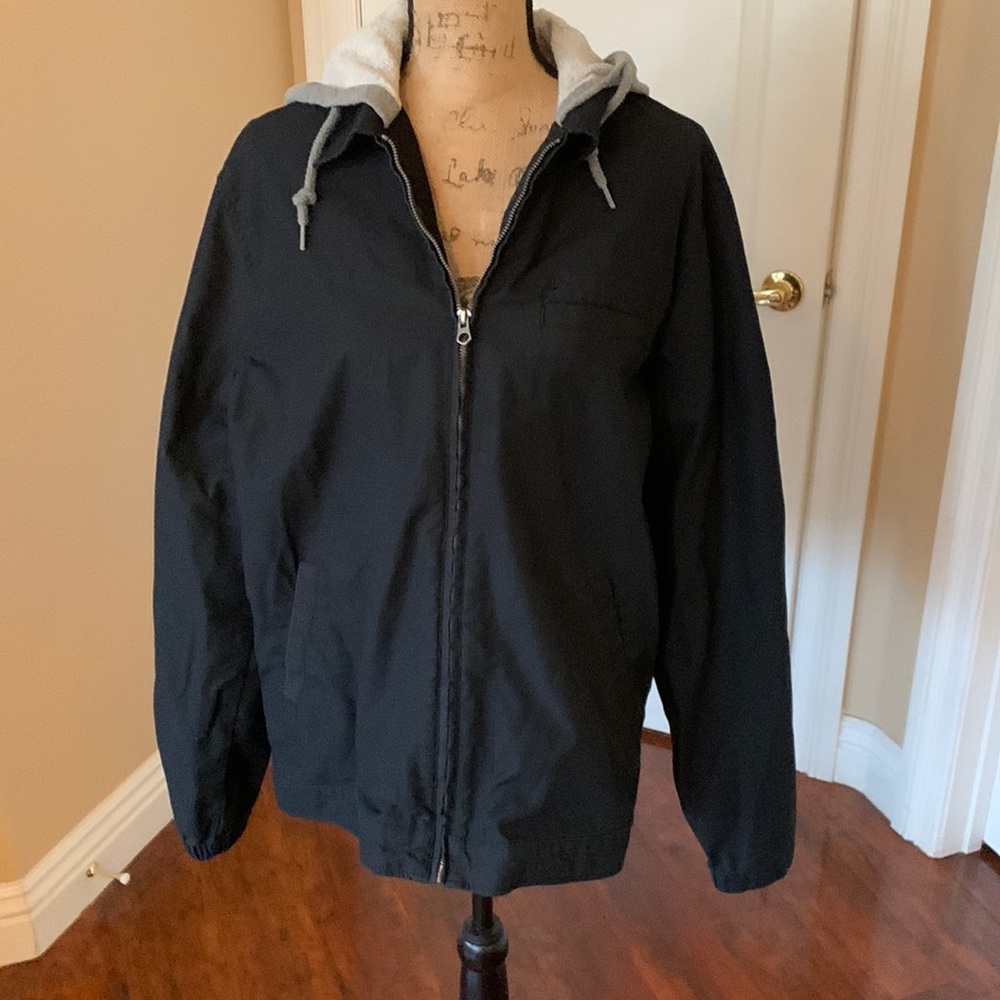 Mens Volcom jacket with hood